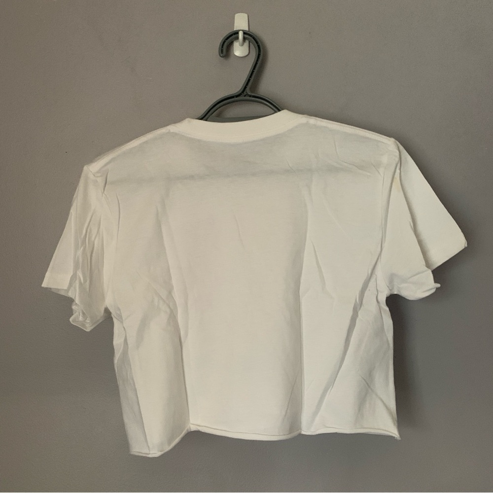 Funny Ladies Crop Top Size Large - Picture 7 of 10